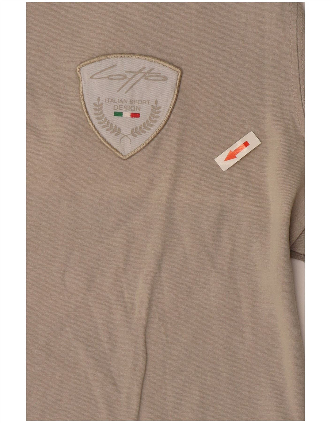 Мужская футболка Lotto, большой серый хлопок