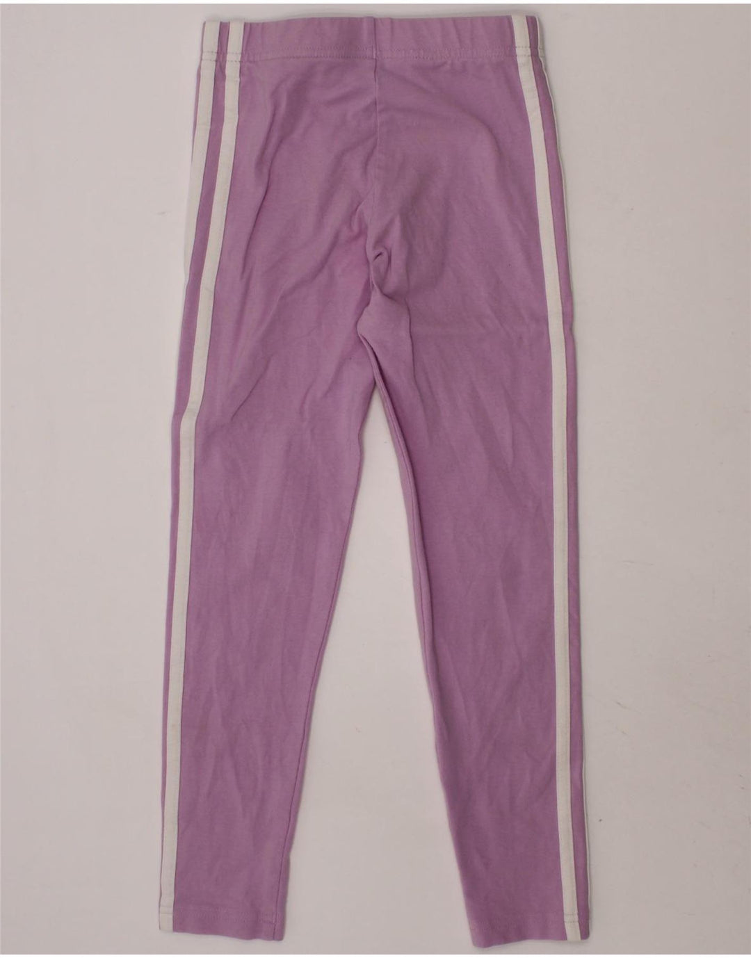 ADIDAS Girls Leggings 7-8 Years  Purple Vintage Adidas and Second-Hand Adidas from Messina Hembry 