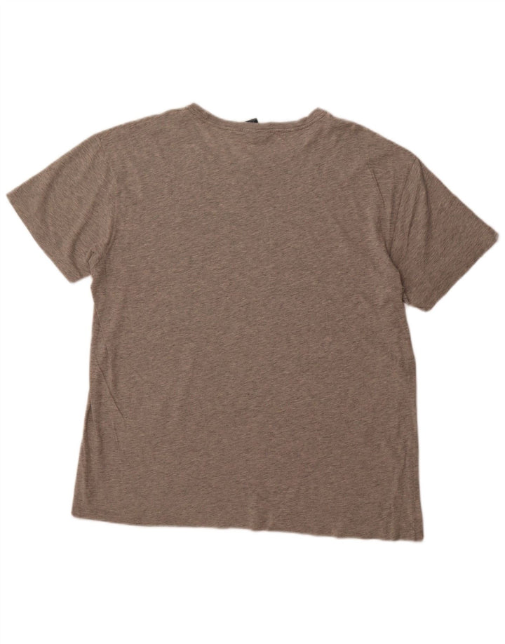 Мужская футболка POLO RALPH LAUREN, средний серый хлопок