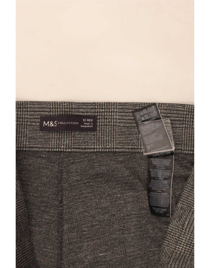 Женские повседневные брюки Marks & Spencer UK 12 Medium W30 L27 Серые