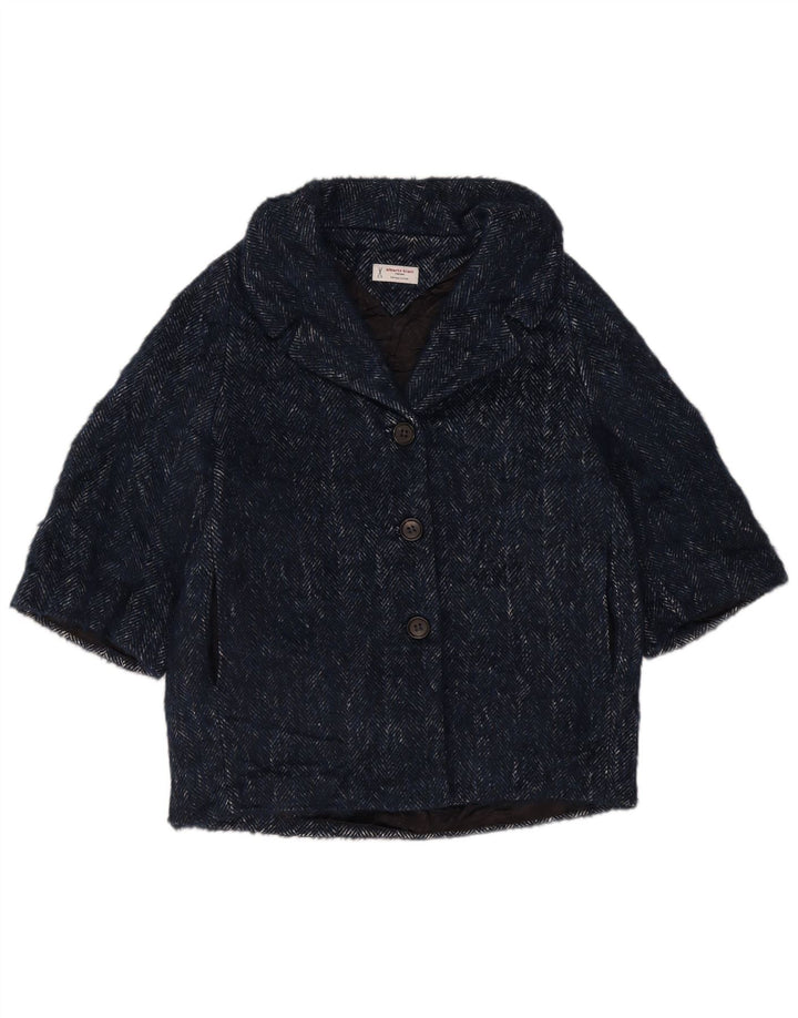 Alberto Biani Женский пиджак с рукавом 3/4 IT 42 Medium Navy Blue