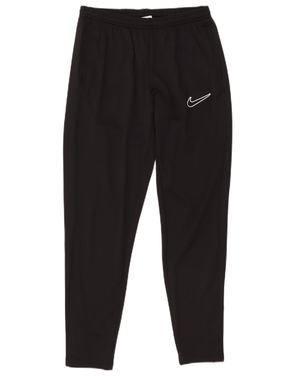Мужские спортивные брюки Nike Dri Fit, средний черный полиэстер