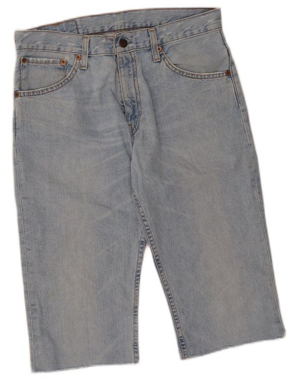 Мужские джинсовые шорты-бермуды Levi's 507 W30, средние синие