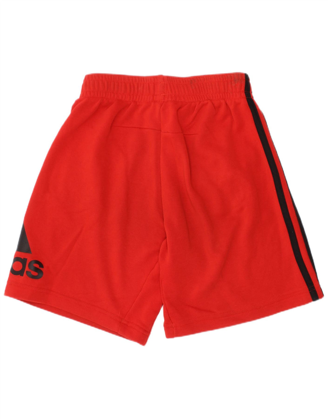 Спортивные шорты Adidas для мальчиков с рисунком 9-10 лет, красные