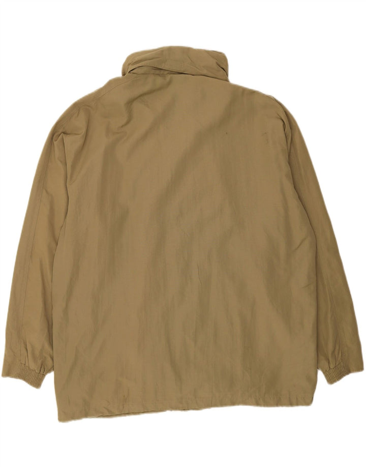 DIADORA Mens Rain Jacket UK 42 XL Beige Polyamide
