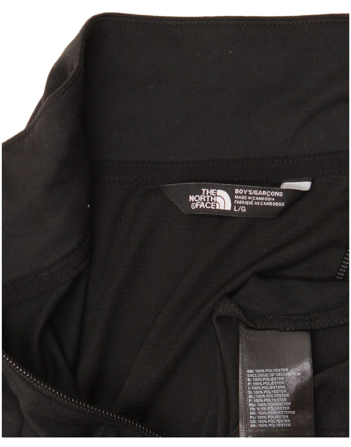 Пуловер с графическим рисунком для мальчиков The North Face, спортивный костюм, большой черный цвет, 11–12 лет