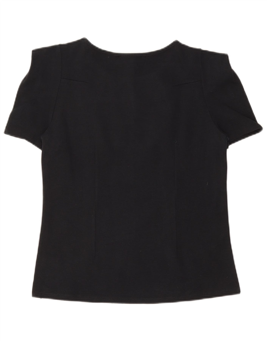 Женская блузка ZARA Top UK 12, средний темно-синий