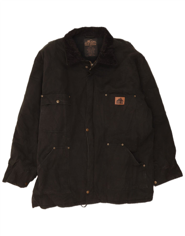 Мужская ветровка Old Mill UK 44 2XL, черный хлопок