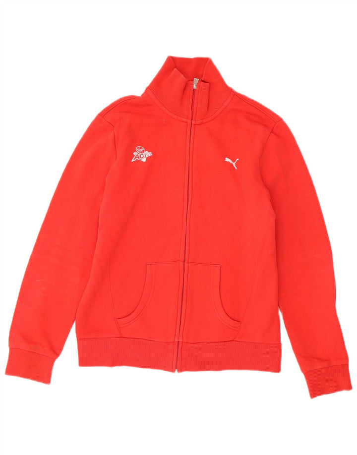Женский спортивный костюм Puma UK 14, хлопковый средний красный