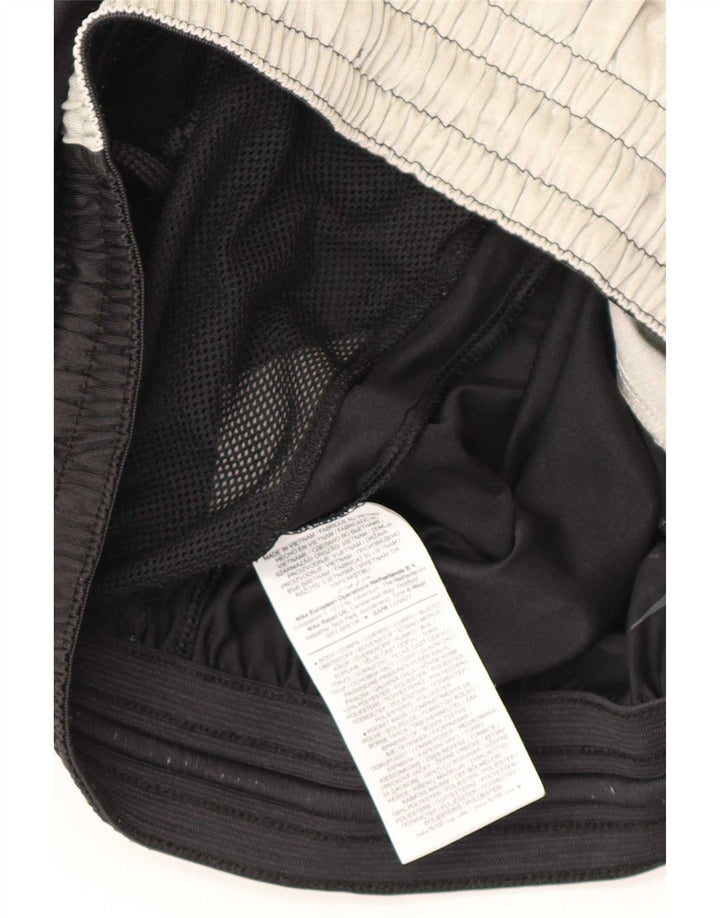 Мужские спортивные шорты Nike Dri Fit с графическим рисунком, большие черные полиэстер с цветными блоками