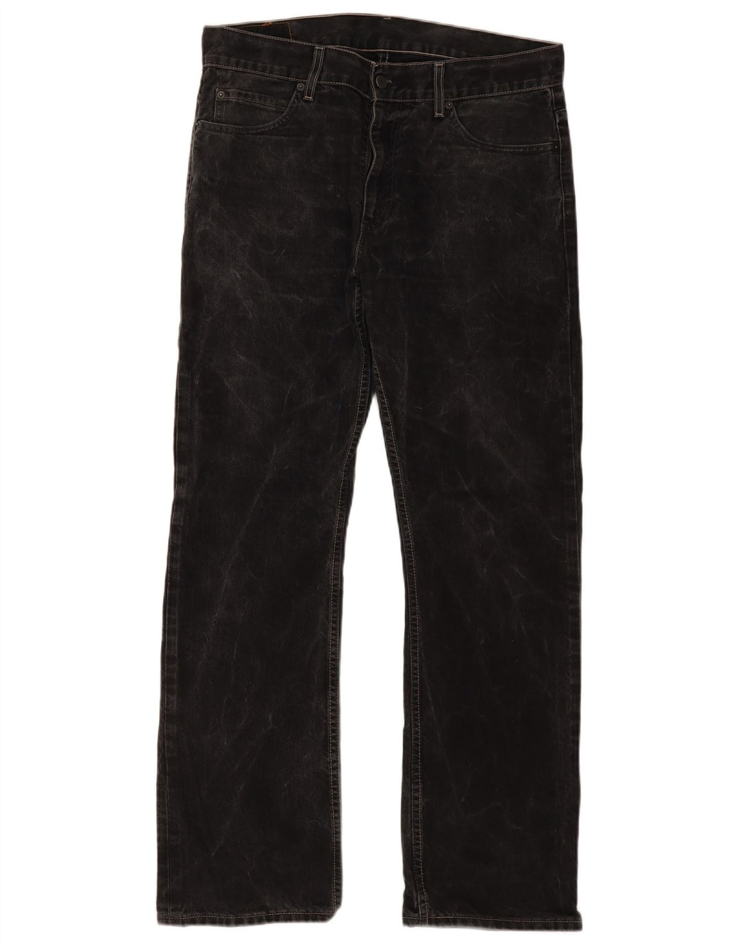 Мужские прямые джинсы Levi's 506 W36 L32 черные