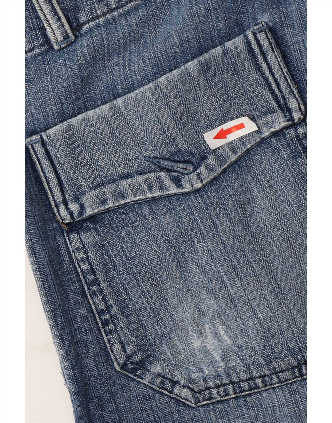 Женские джинсы Diesel Bootcut W28 L34, синие, хлопок