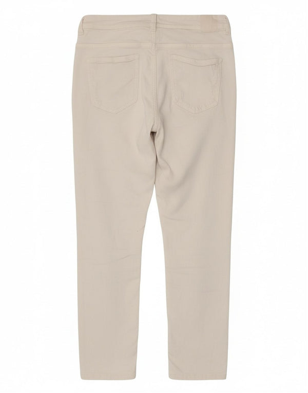 Женские укороченные джинсы скинни Zara EU 40 Medium W30 L26 Белые