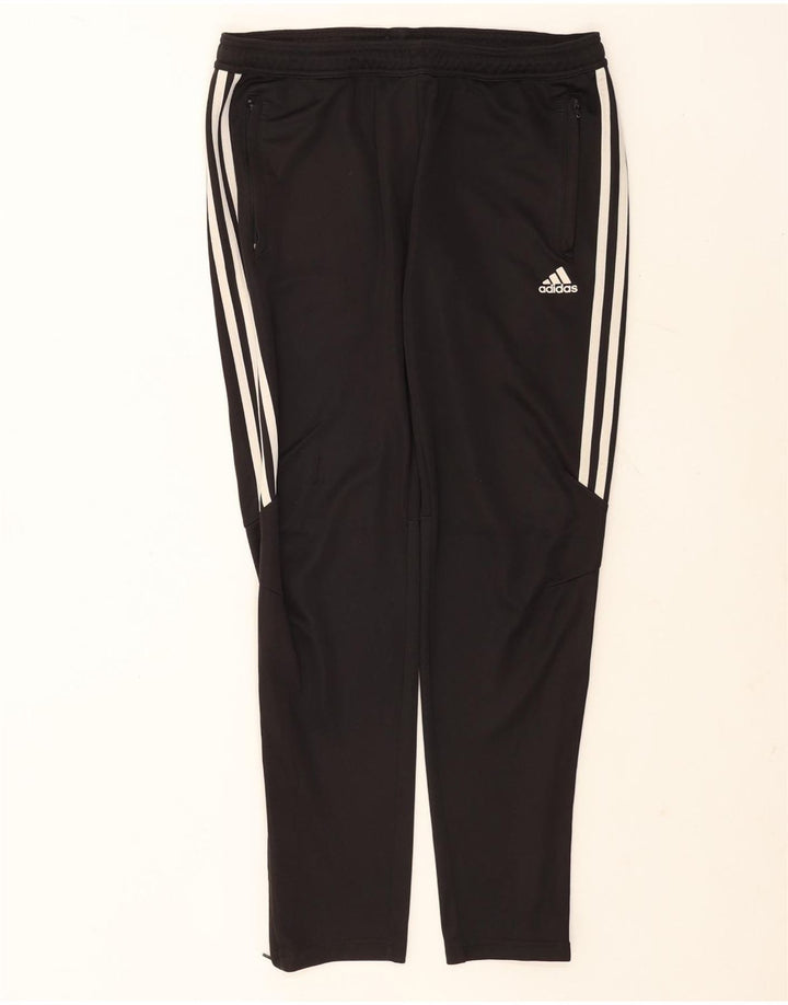 Женские спортивные брюки Adidas UK 16/18, большой черный полиэстер