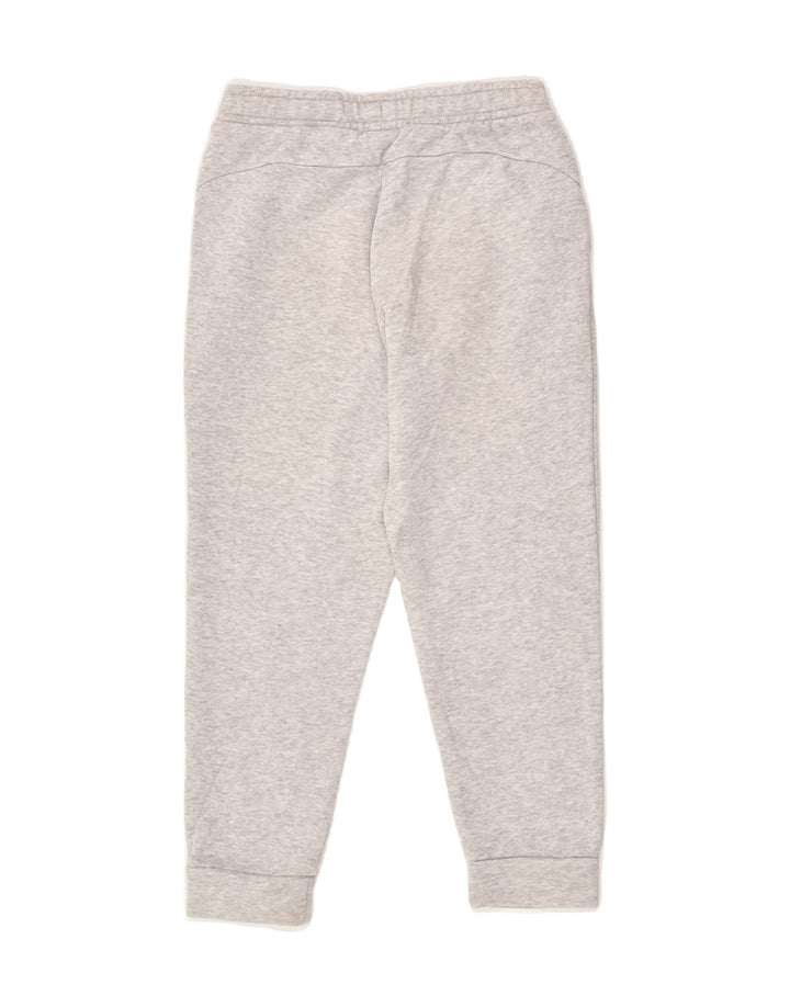 PUMA Girls Graphic Tracksuit Trousers Joggers 7-8 Years Grey | Vintage Puma | Thrift | Second-Hand Puma | Used Clothing | Messina Hembry 