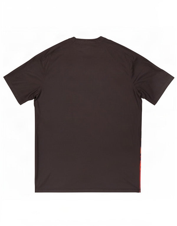 Мужская футболка с рисунком Nike Dri Fit Top XL, черный полиэстер