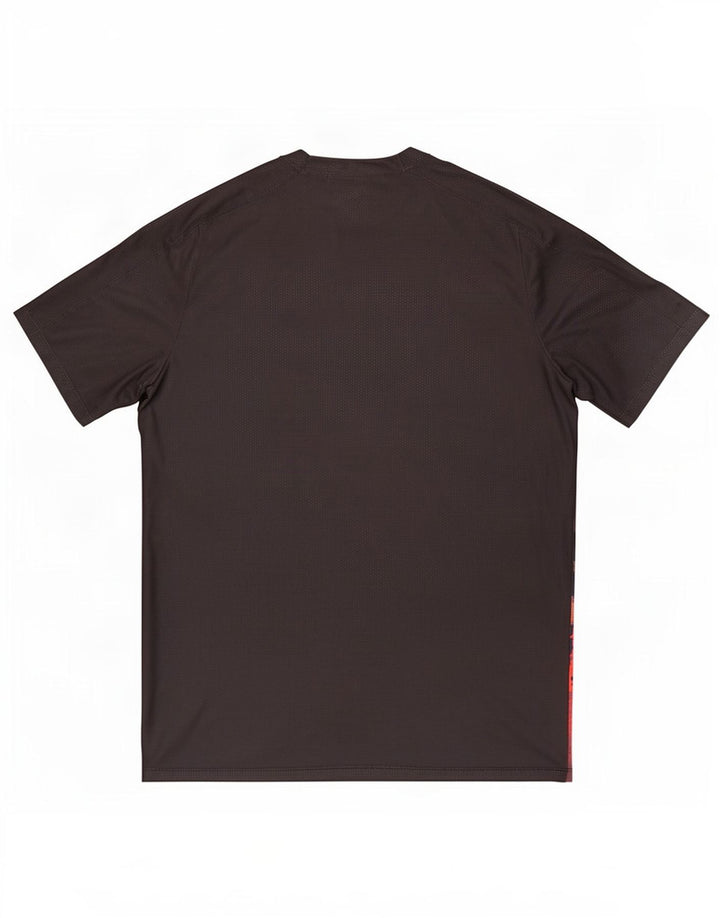 Мужская футболка с рисунком Nike Dri Fit Top XL, черный полиэстер