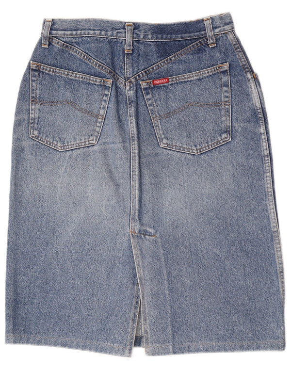 Carrera Womens Denim Skirt W30 Medium  Blue Cotton