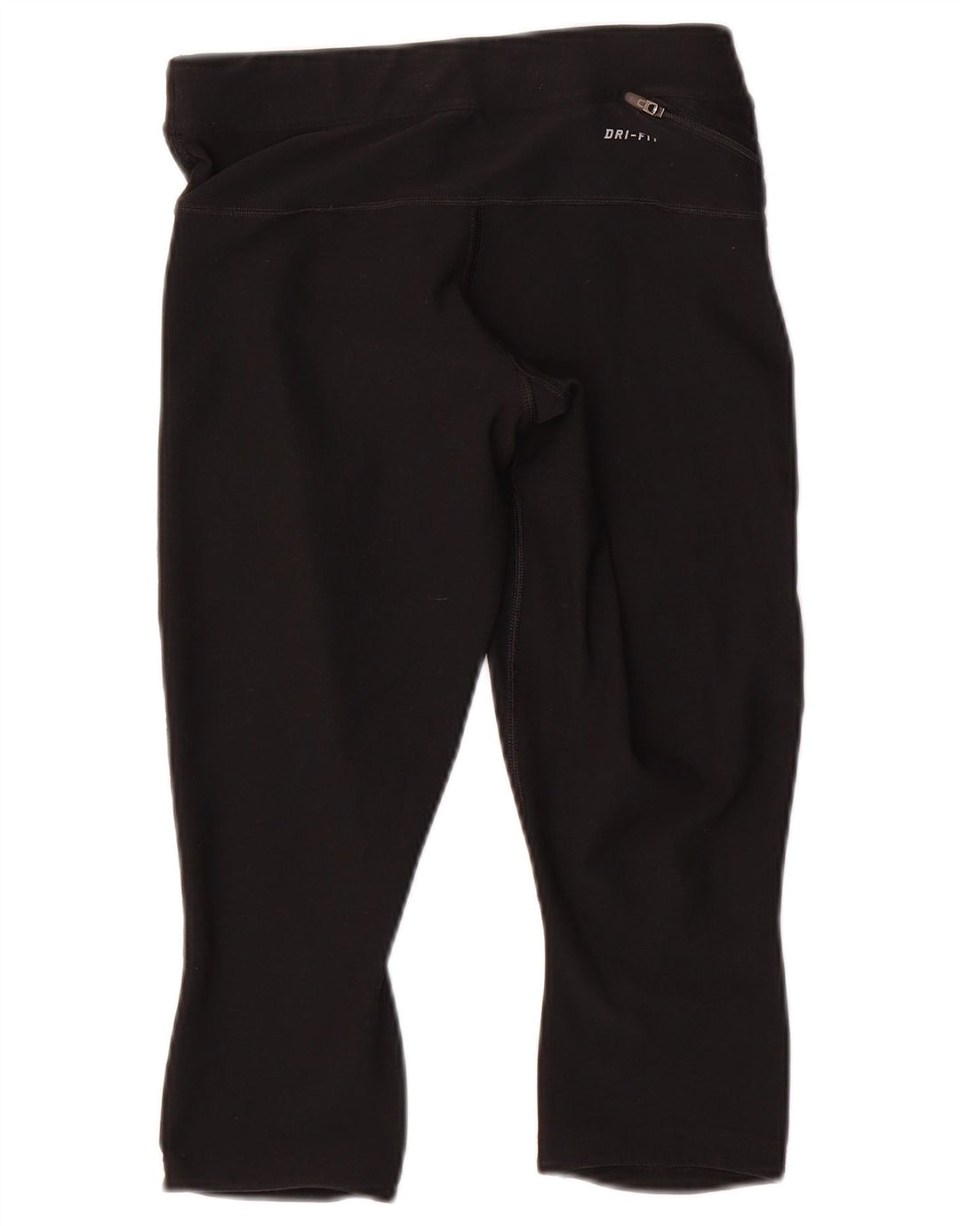 Женские леггинсы-капри Nike Dri Fit UK 14, средние, черные