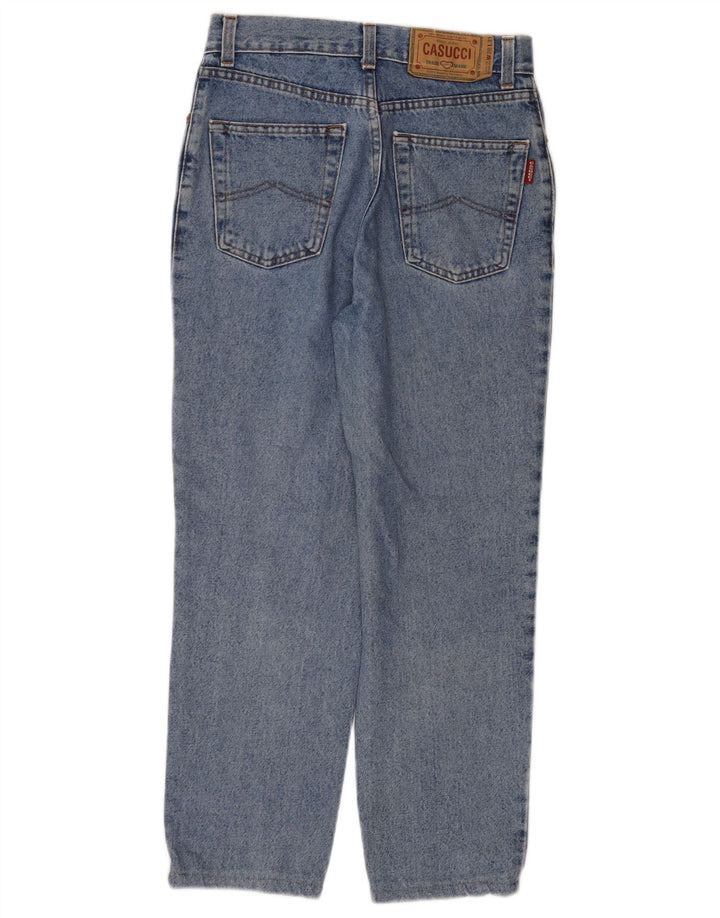 Женские укороченные свободные джинсы CASUCCI W28 L24 синие