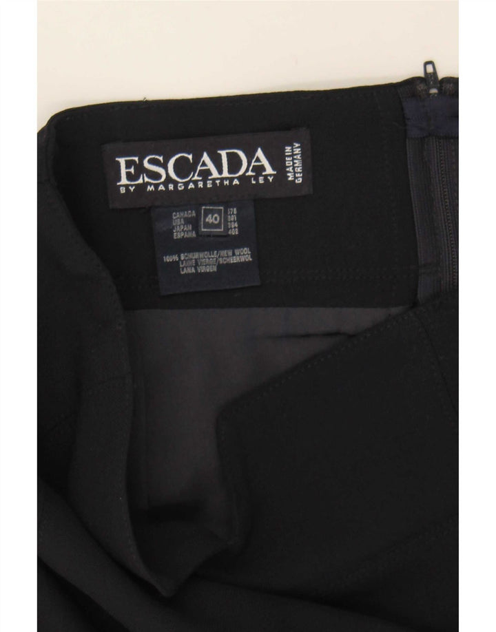 Юбка-карандаш женская Escada EU 40 Medium W27 Темно-синяя шерсть