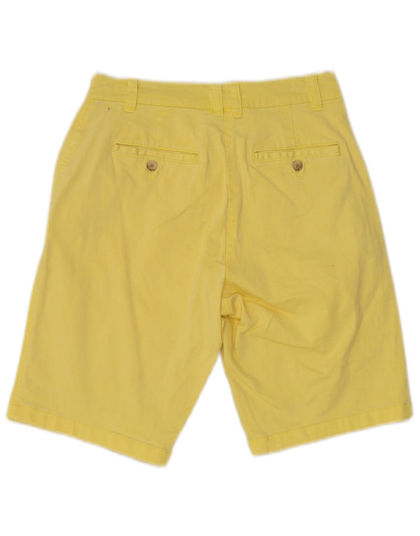 Женские шорты чинос Joules UK 8, маленькие W26, желтый хлопок