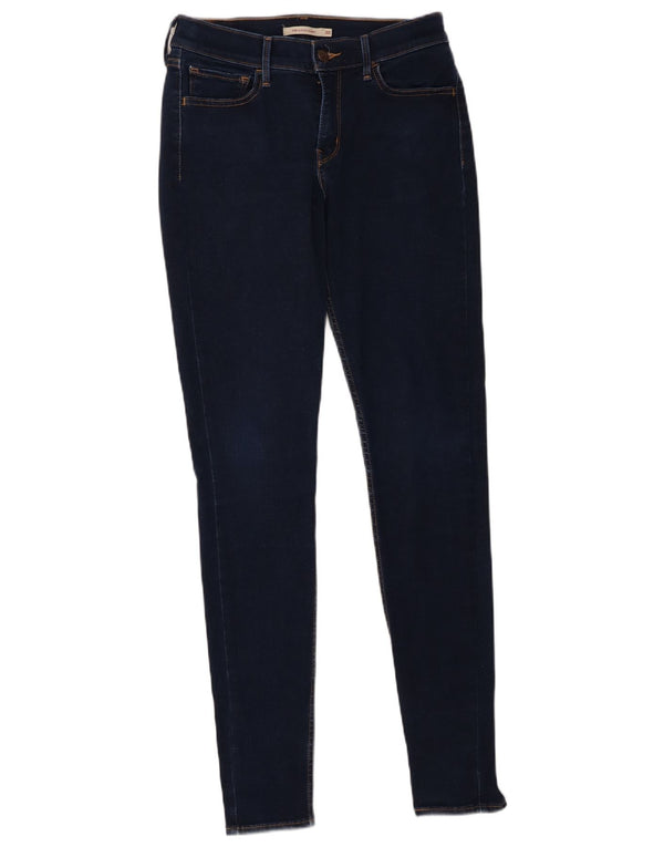 Женские джинсы Levi's 710 Super Skinny SW30 L32 Темно-синие, хлопок