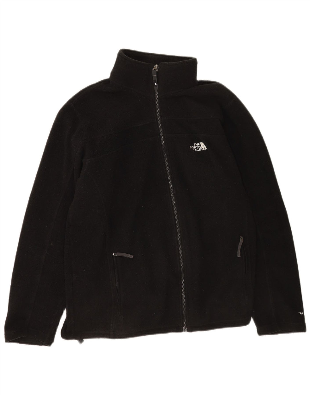 Мужская флисовая куртка с подкладкой The North Face UK 40, большая, черная, полиэстер