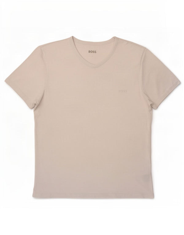 Женская футболка Hugo Boss Top UK 14, большой белый хлопок