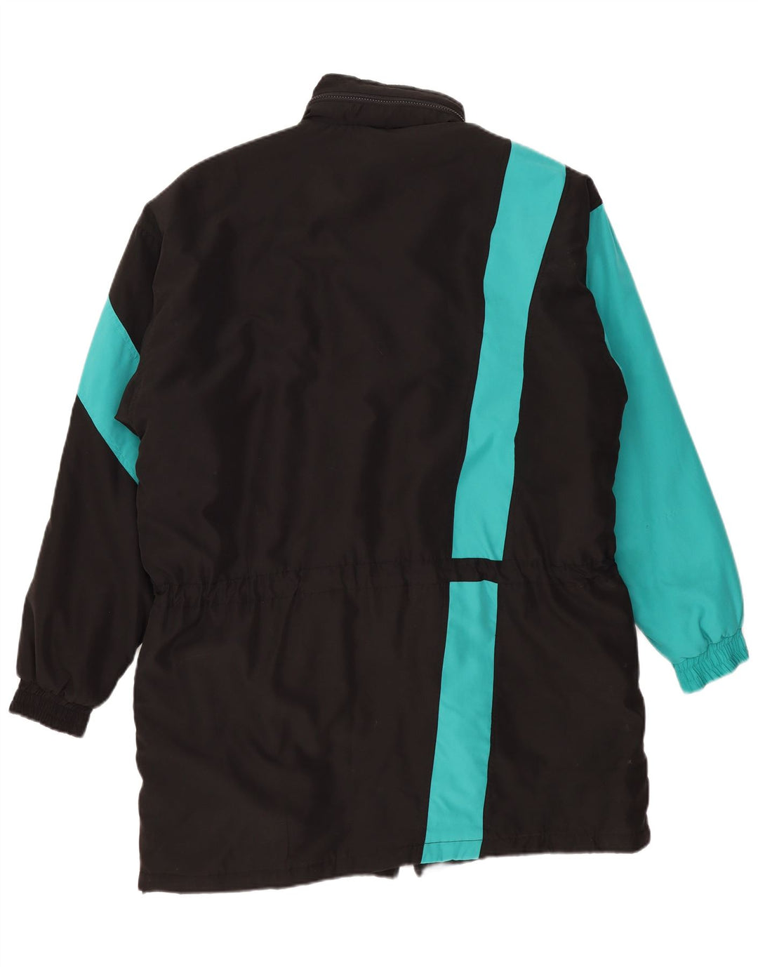 Мужская ветровка Puma с графическим рисунком UK 44 2XL, черная, полиэстер с цветными блоками