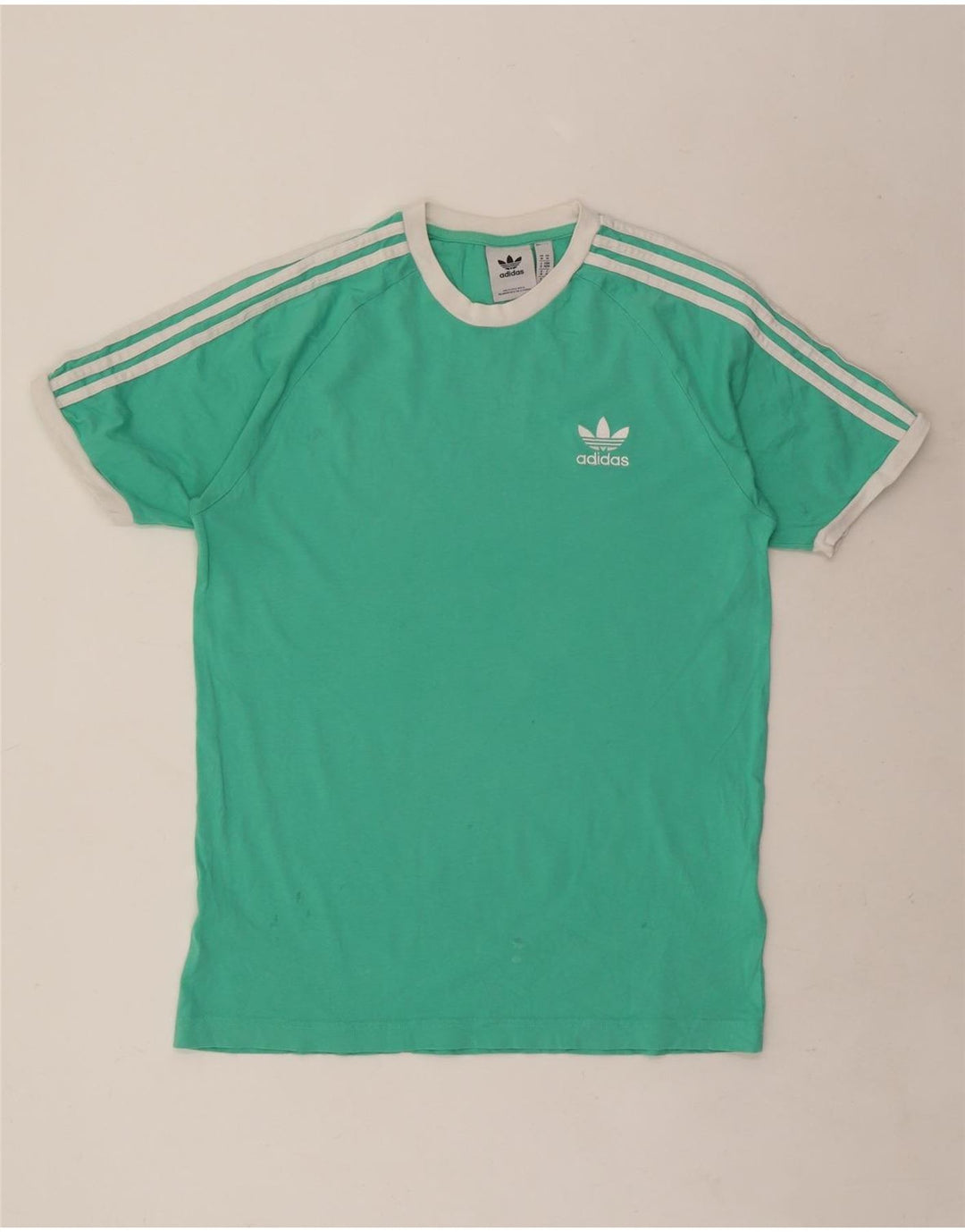 Мужская футболка Adidas Top Medium Бирюзовый Хлопок