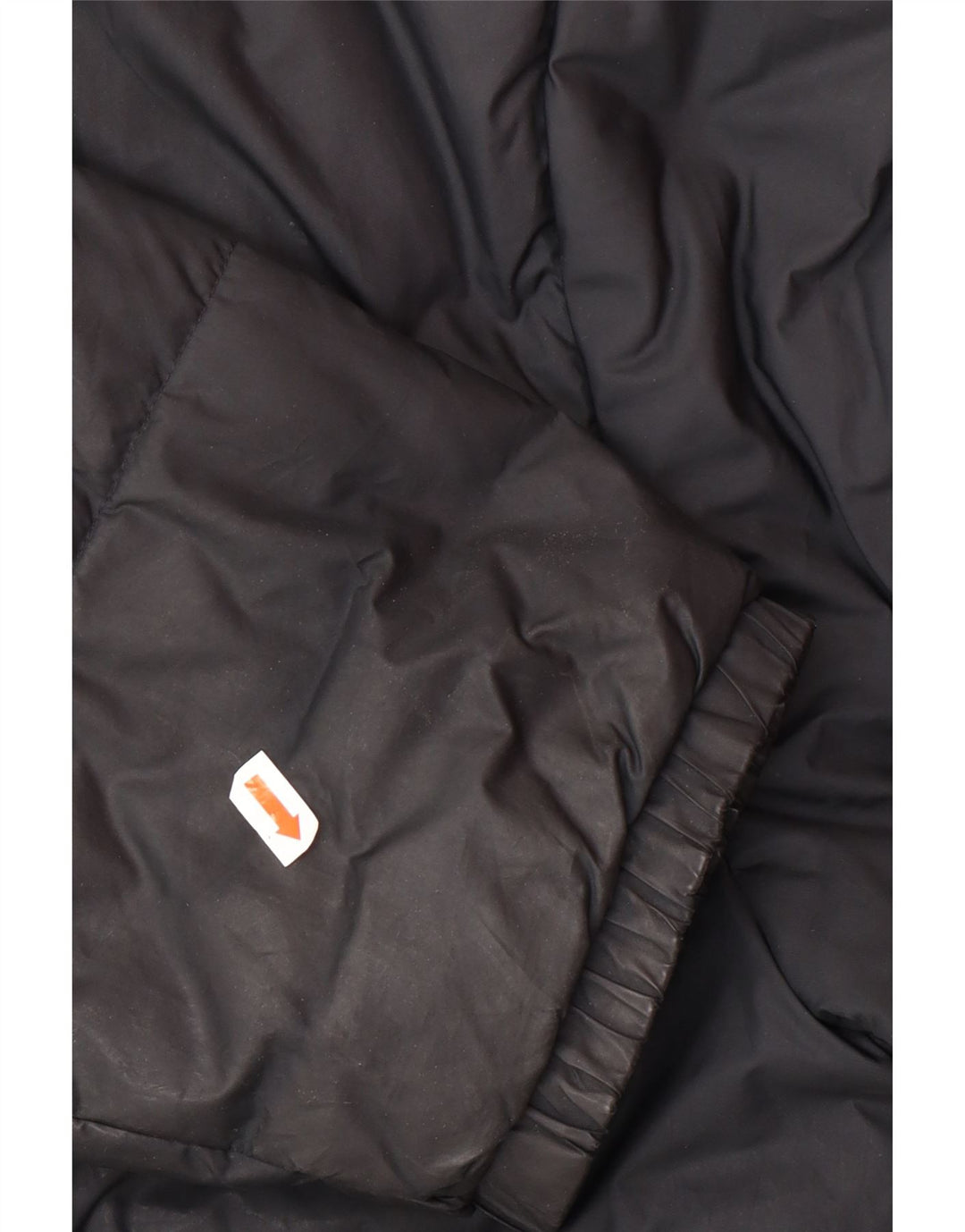 Мужская стеганая куртка ADIDAS UK 40, большая, черная, полиэстер