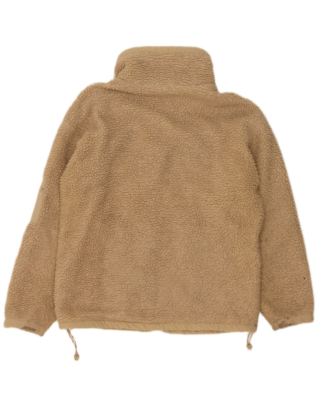 Мужская флисовая куртка Urban Outfitters UK 36, маленькая, бежевый, полиэстер
