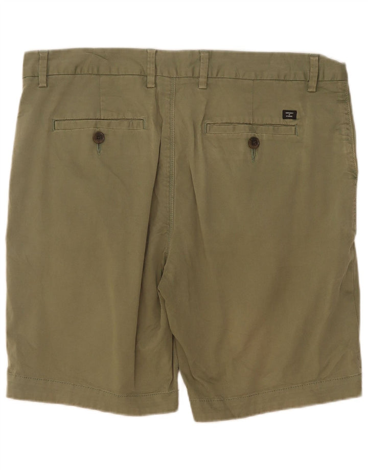 Мужские шорты чинос Superdry W34, большие зеленые, хлопок