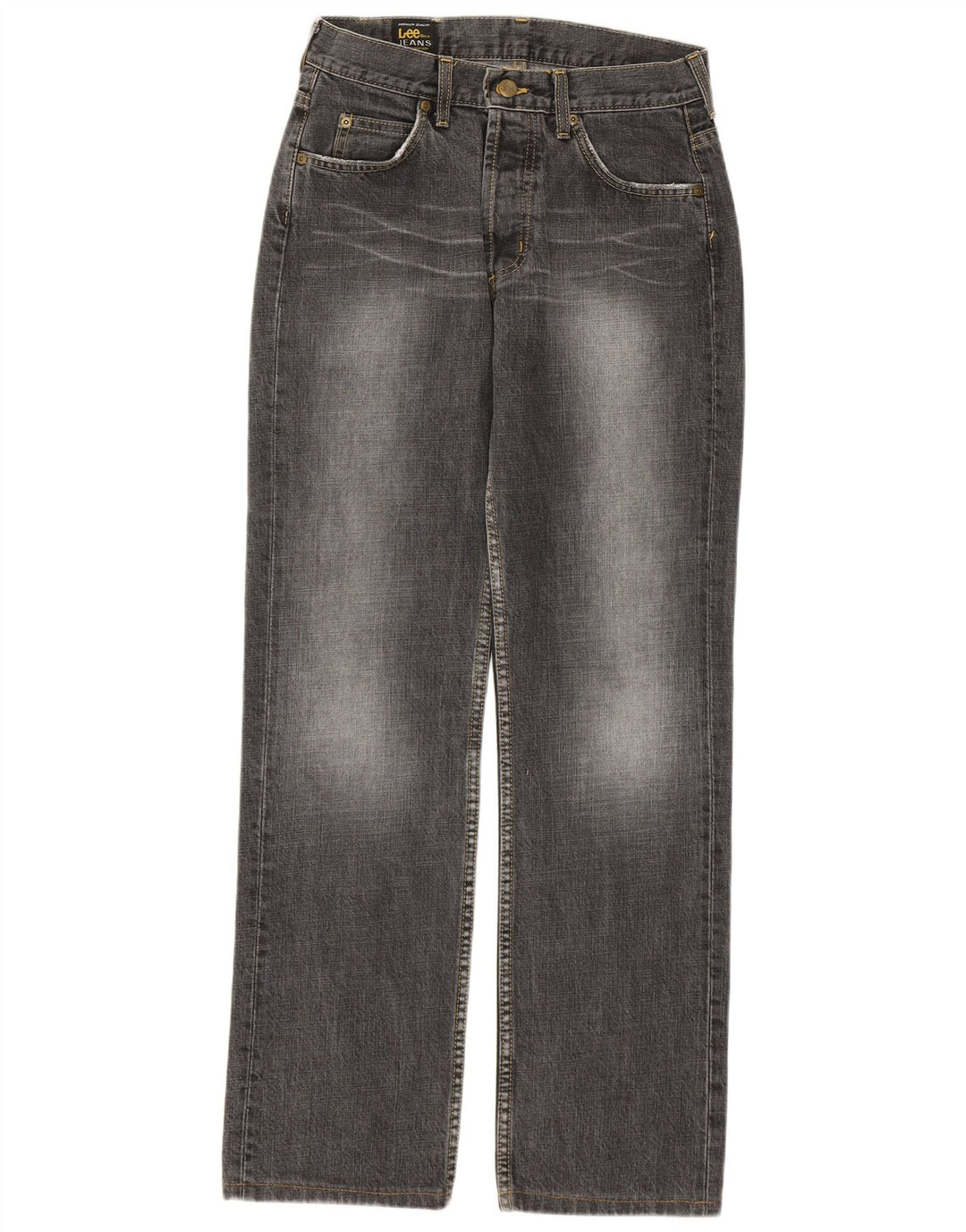 Женские прямые джинсы Lee W29 L32, серый хлопок