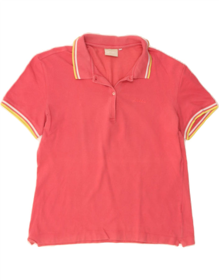 LOTTO Womens T-Shirt Top UK 14 Large Pink Vintage Lotto and Second-Hand Lotto from Messina Hembry 
