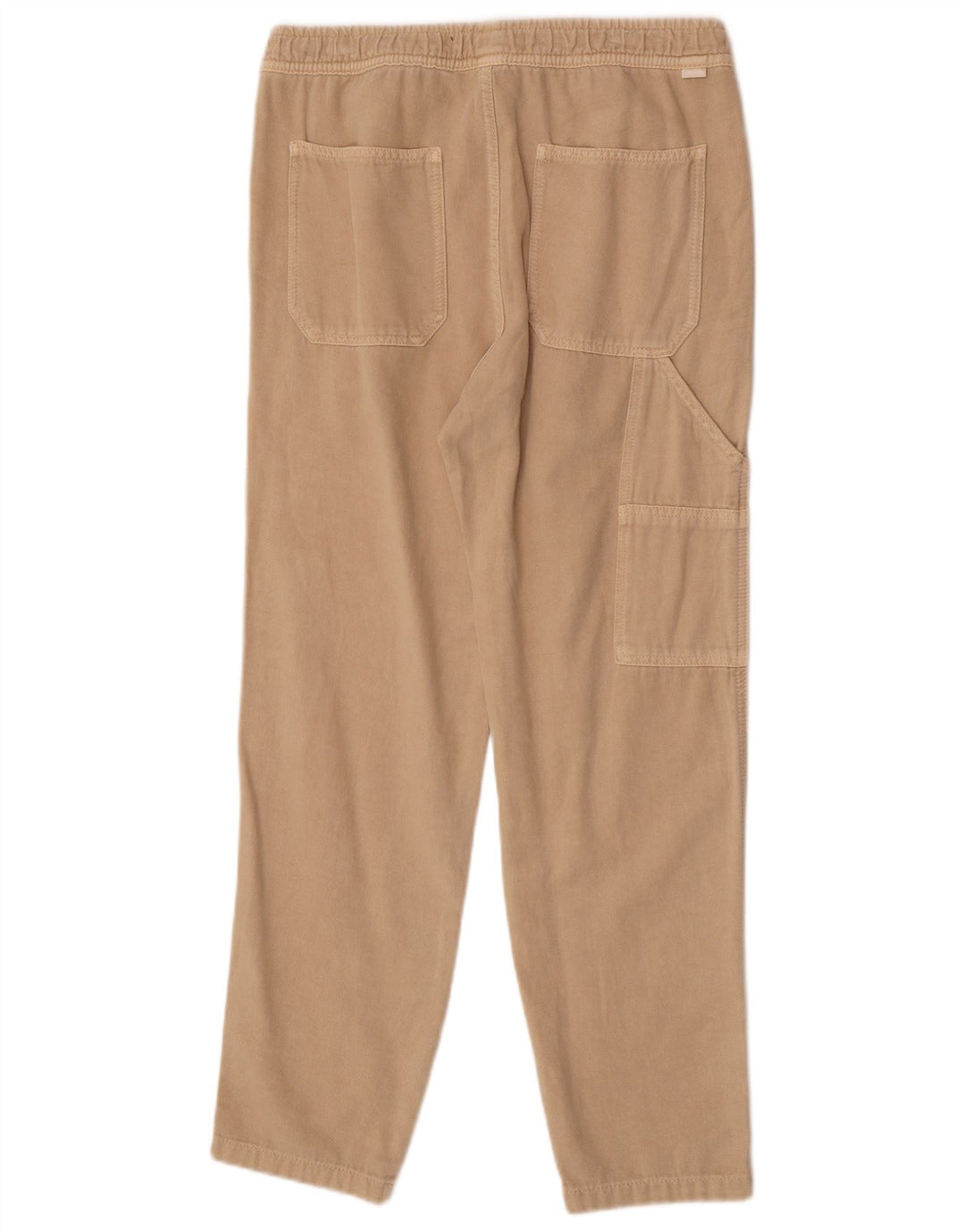 Мужские прямые брюки карго Zara Medium W31 L30, бежевый хлопок