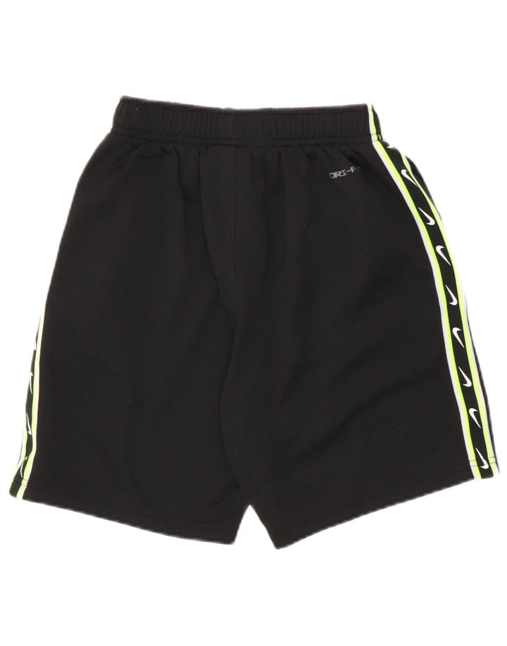 Спортивные шорты Nike Dri Fit с графическим рисунком для мальчиков, 10–11 лет, средний черный, полиэстер