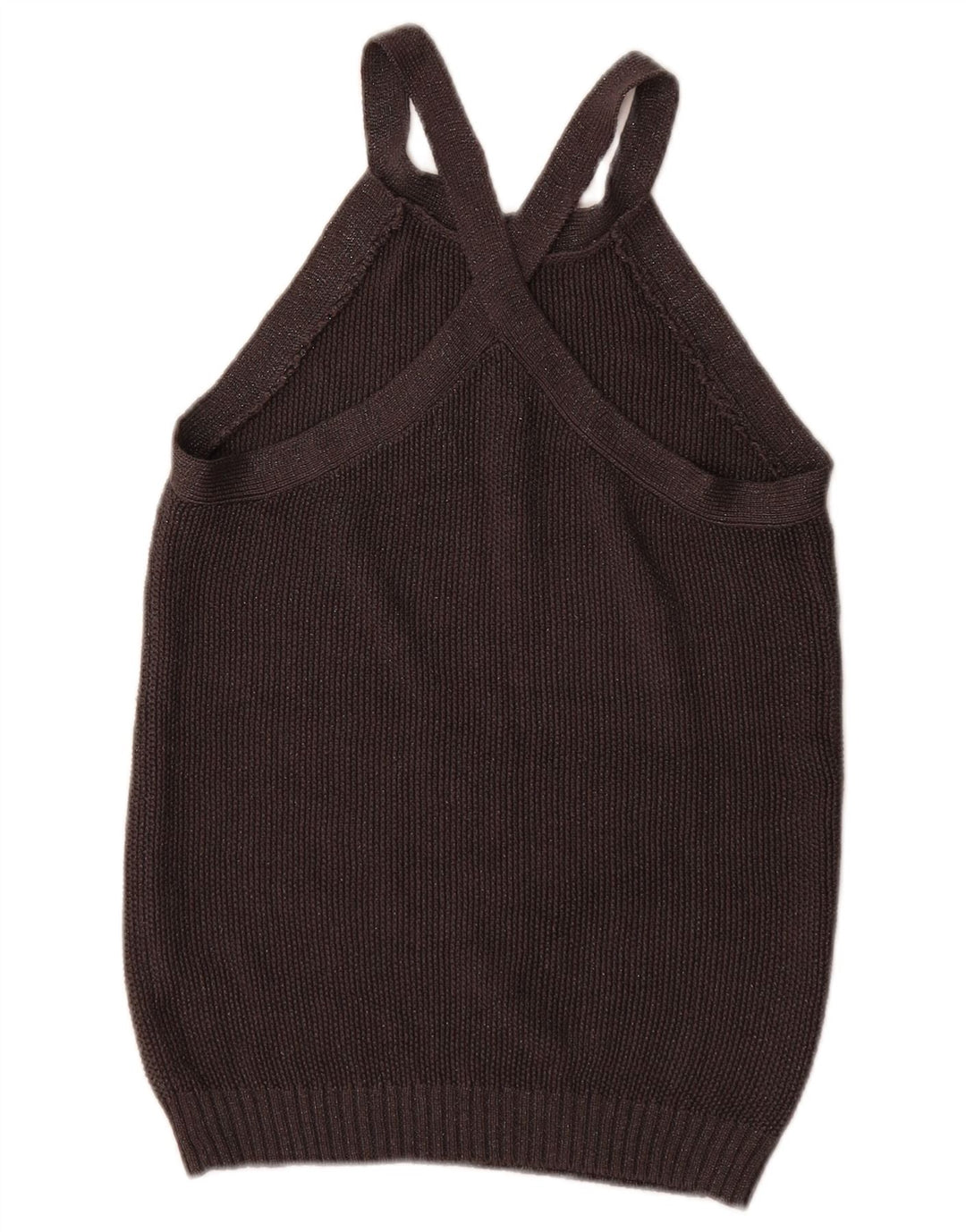 Женская майка-майка Massimo Dutti UK 12, средний черный шелк
