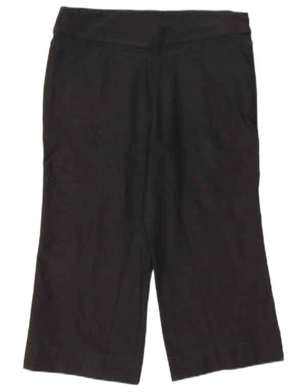 Женские спортивные брюки-капри Nike, размер 8/10, маленький черный, полиэстер