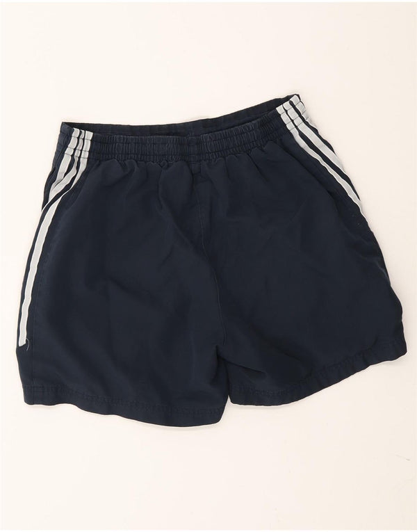 Мужские спортивные шорты Adidas XS темно-синие из полиэстера