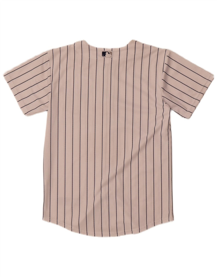 Майка НБА с графикой Nike для мальчиков, 10–11 лет, средний полиэстер в белую полоску