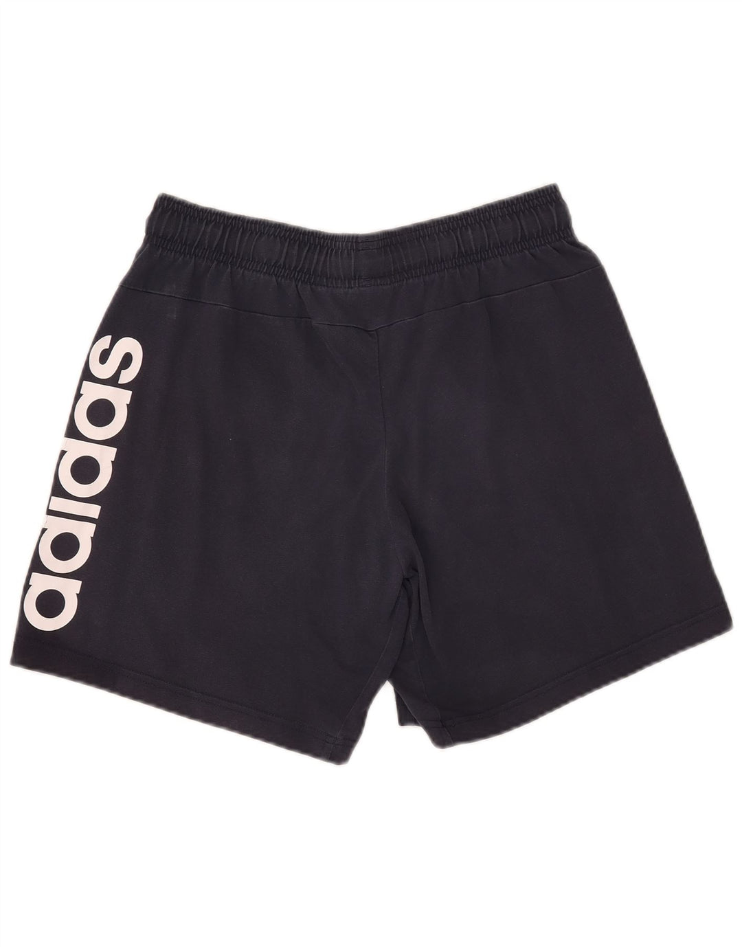 Мужские спортивные шорты Adidas с рисунком, темно-синие, хлопковые, среднего размера