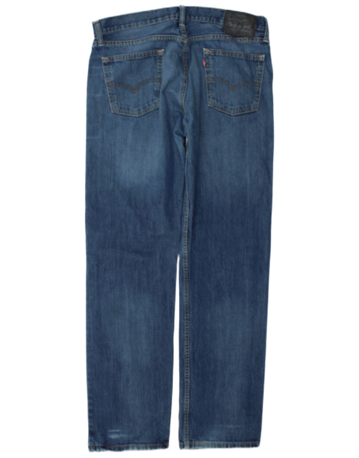 Мужские узкие джинсы Levi's 511 W34 L34 синие, хлопок