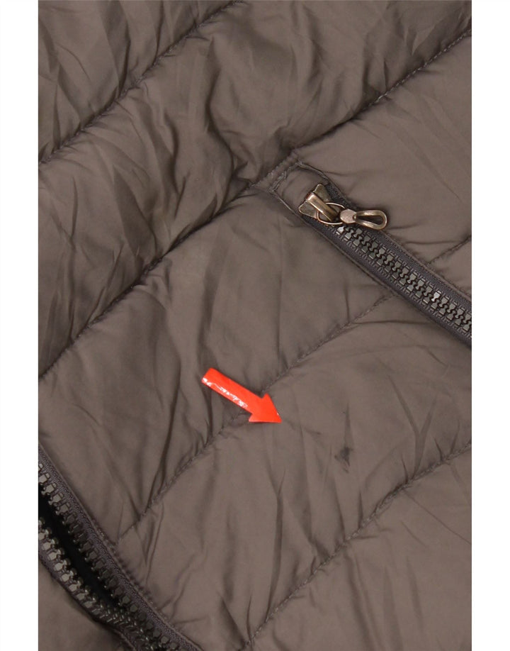 Colmar Женская утепленная куртка с капюшоном IT 44 Средне-серый полиэстер