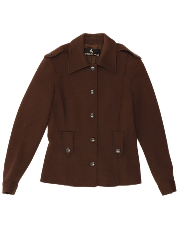 Женский комплект из 2 предметов юбки на 5 пуговицах Roccobarocco, Великобритания, 10 маленьких размеров, W23, коричневый, армейский