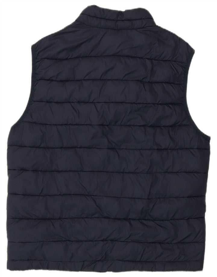 Мужской утепленный жилет Jack & Jones UK 36, маленький темно-синий