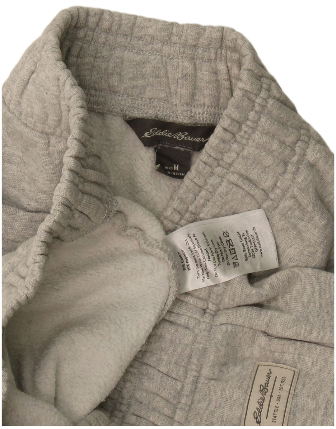 Мужские спортивные брюки Eddie Bauer, джоггеры среднего серого цвета, хлопок