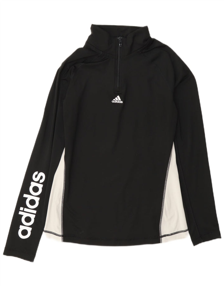 Женский спортивный пуловер Adidas Top UK 12/14, средний черный