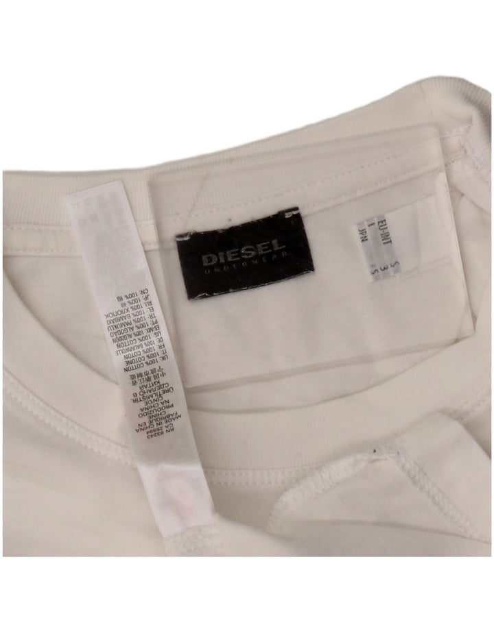 Мужская футболка с рисунком DIESEL, маленький белый хлопок